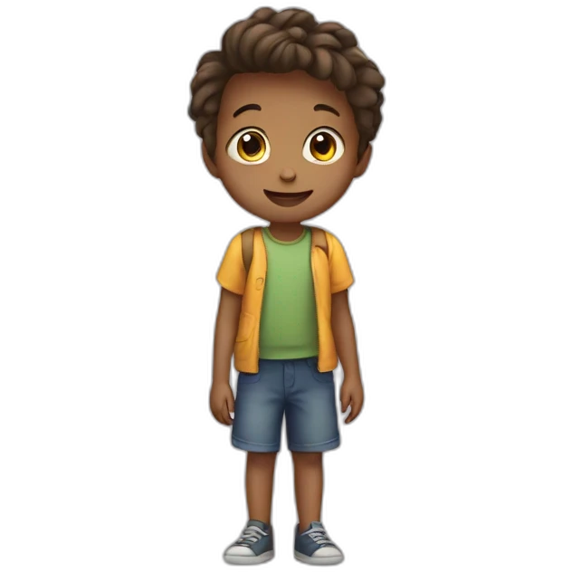 Child help other emoji