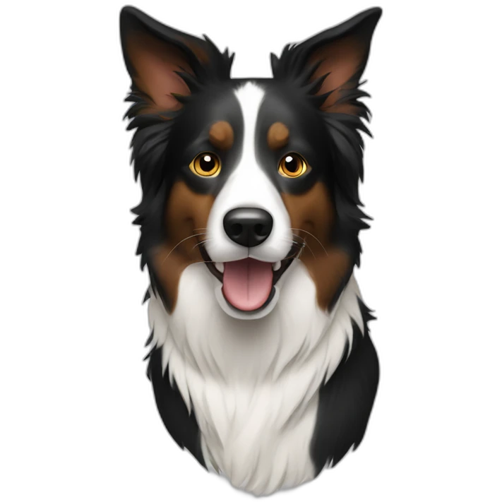 Star Wars border collie emoji