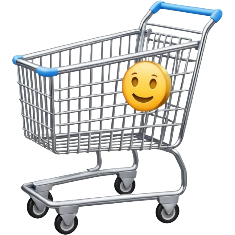 shopping cart emoji