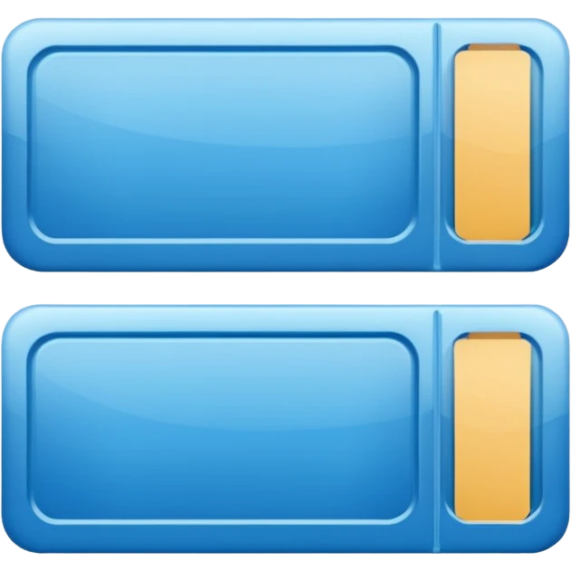 Blue ticket emoji