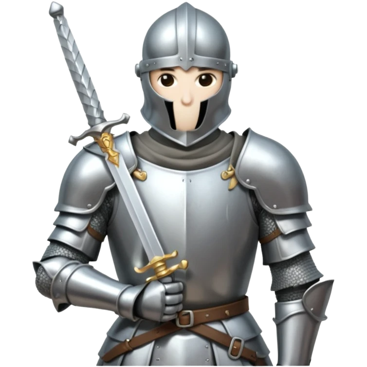 Headless Knight with Sword close up emoji