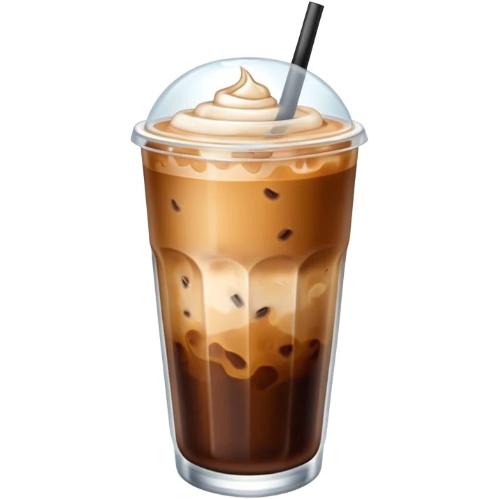 Iced coffee emoji