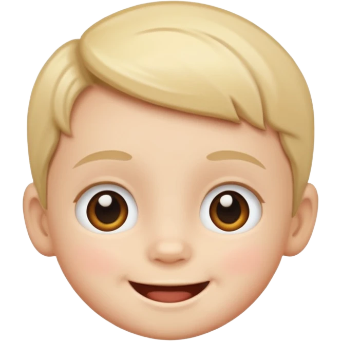 Toddler kids face emoji