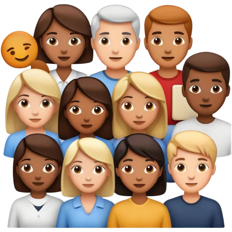 connection and dependencies people emoji
