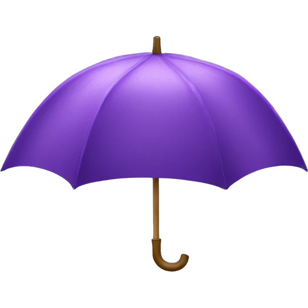 Raining purple  emoji
