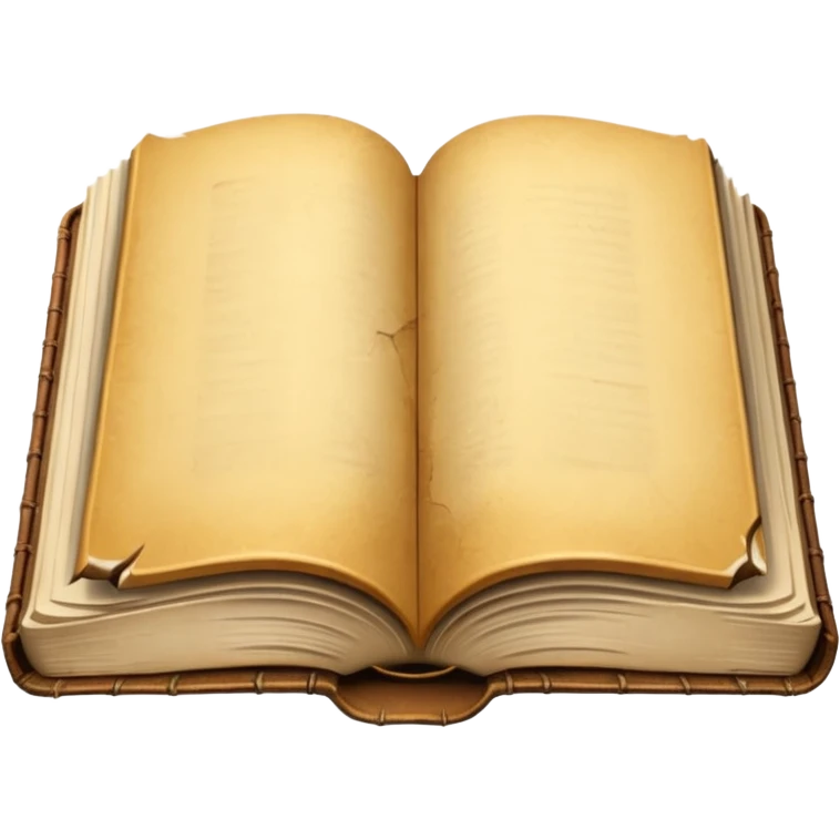 Open book emoji