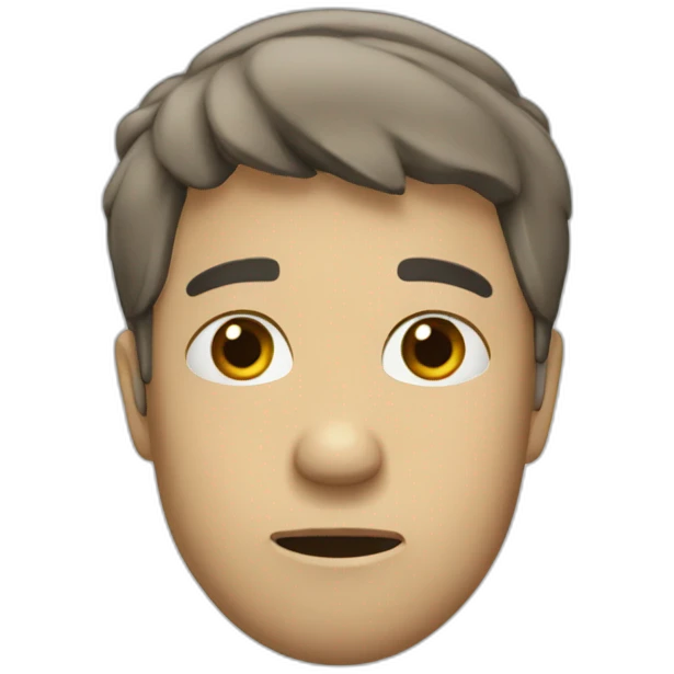Numero 3 triste emoji