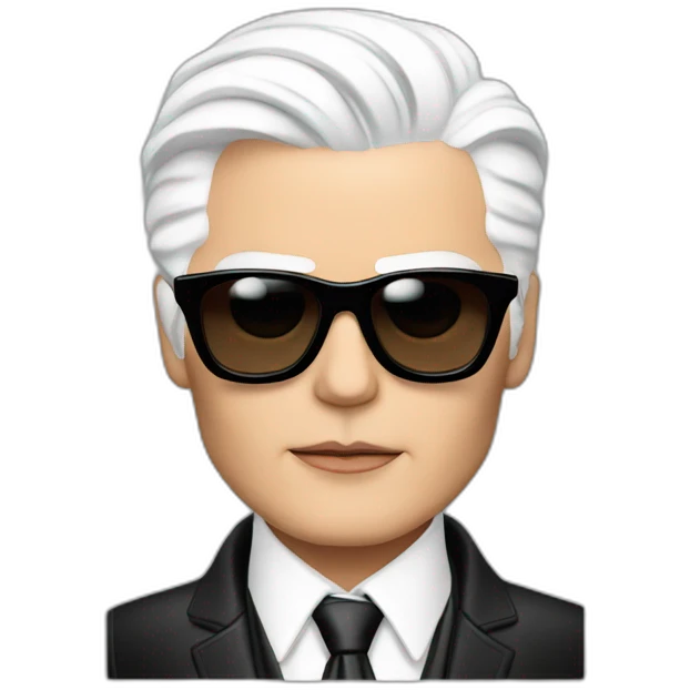 Karl Lagerfeld  emoji