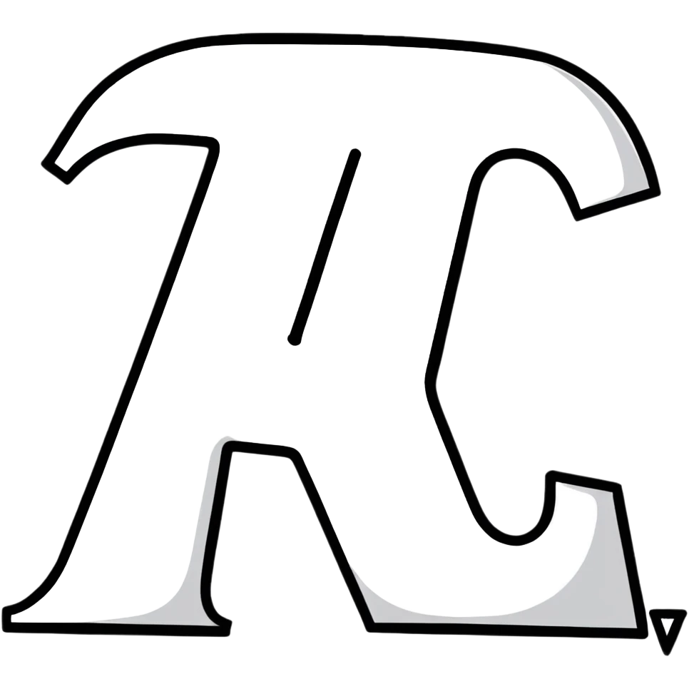 letters BLK black font with silver outline emoji