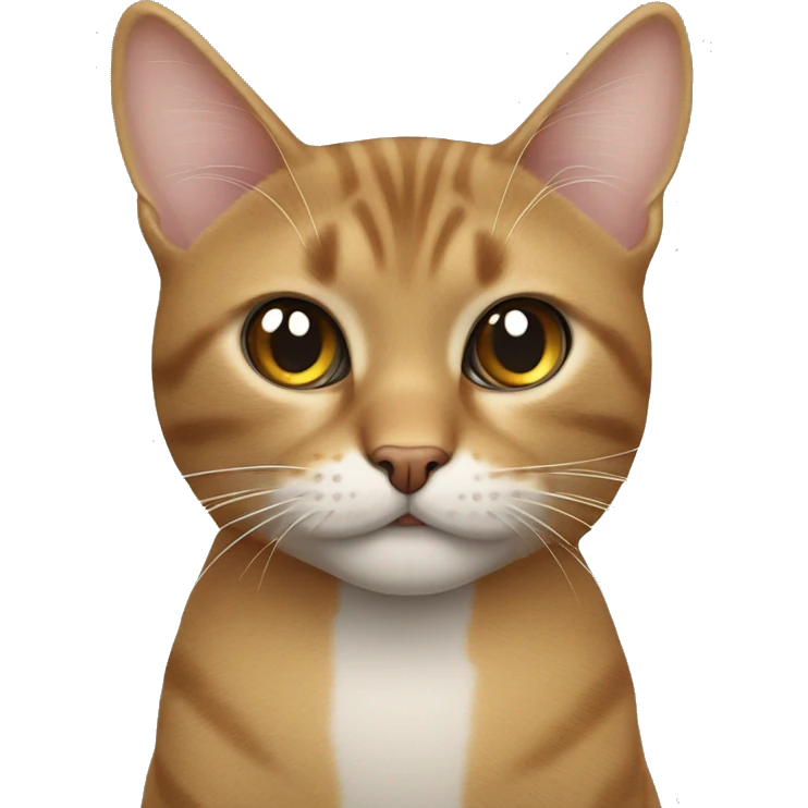 Gato con ojos de tache y la lengua de fuera  emoji