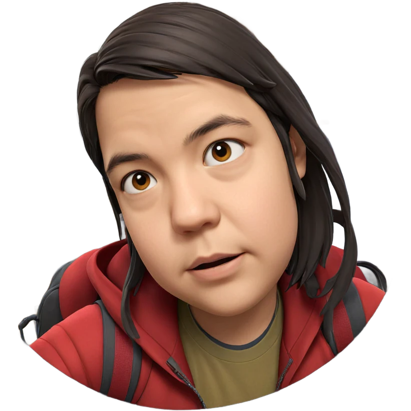 solo boy with backpack emoji