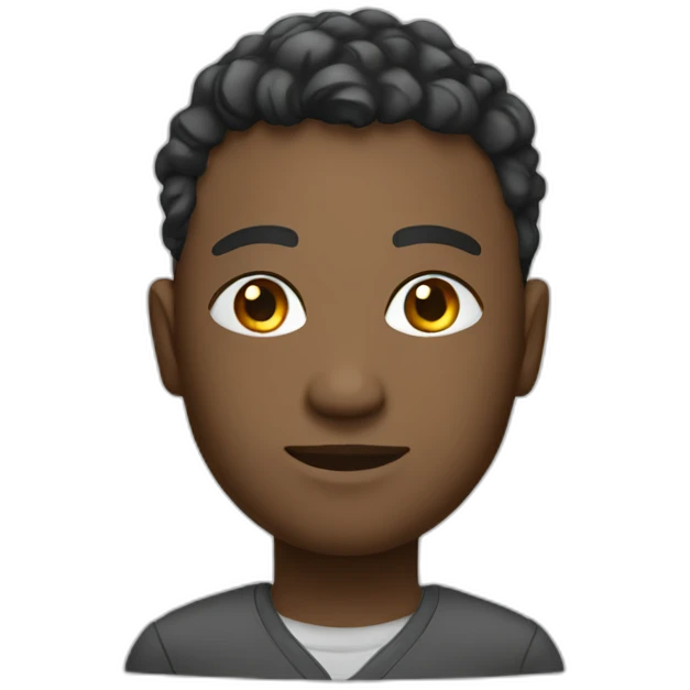 nice ai assitant avatar emoji