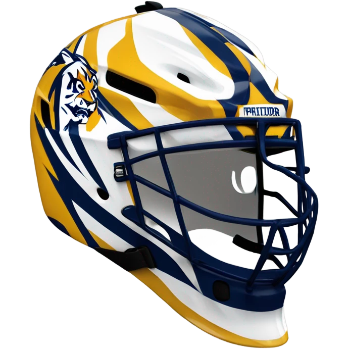 Nashville predators goalie helmet emoji