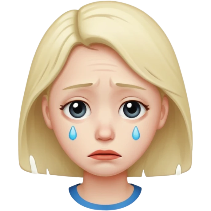 Heartbroken, unloved emoji