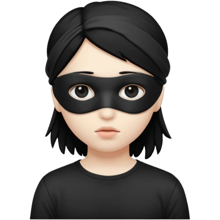 blindfolded emo emoji