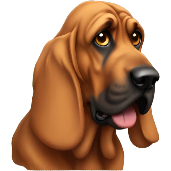 Bloodhound emoji