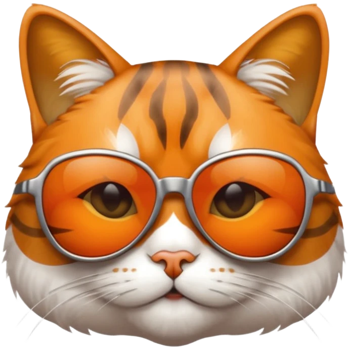 cool cat with sunglasses emoji