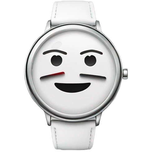 watch wioth happy face on it emoji