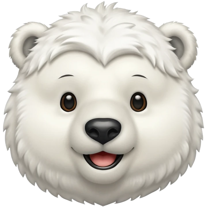 Gay polar bear emoji
