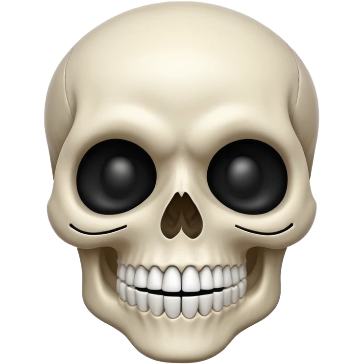 playful squinting skull emoji