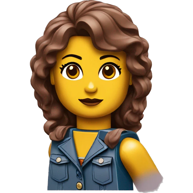 lego girl emoji