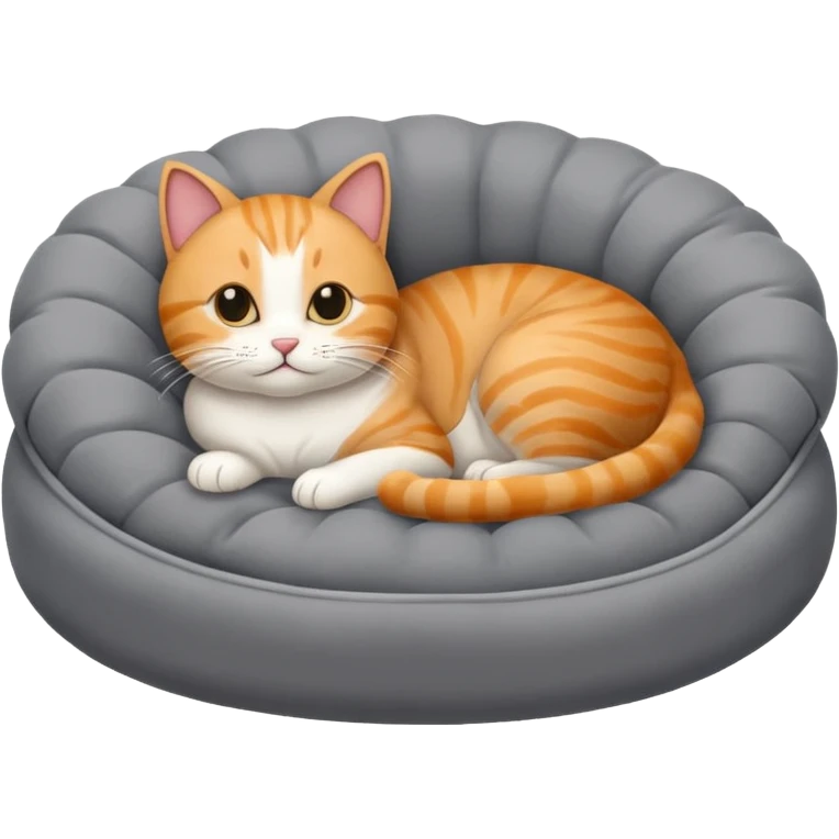 Cat bed emoji