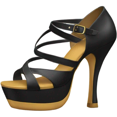 High platform dancer heels  emoji