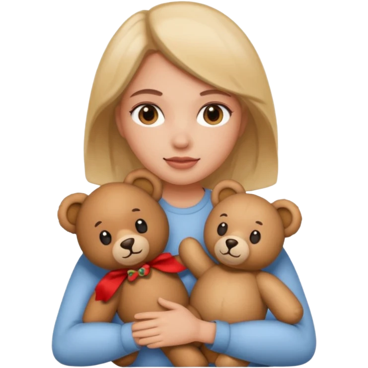 Single women with Teddy ' emoji