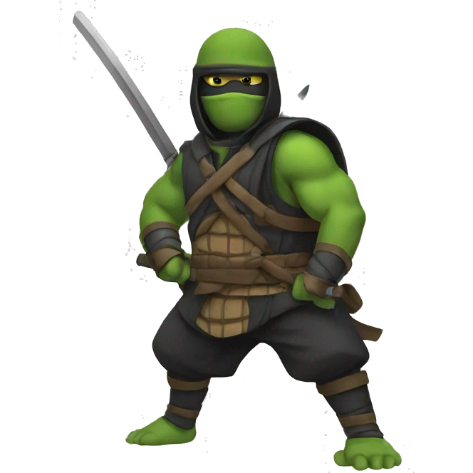 Tortuga ninja emoji