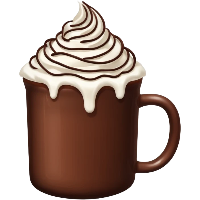 hot chocolate emoji