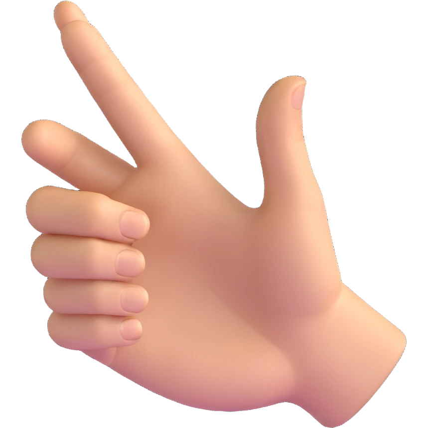 yoni mudra hand gesture emoji