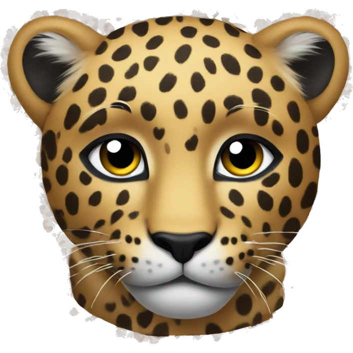 leopard heart  emoji