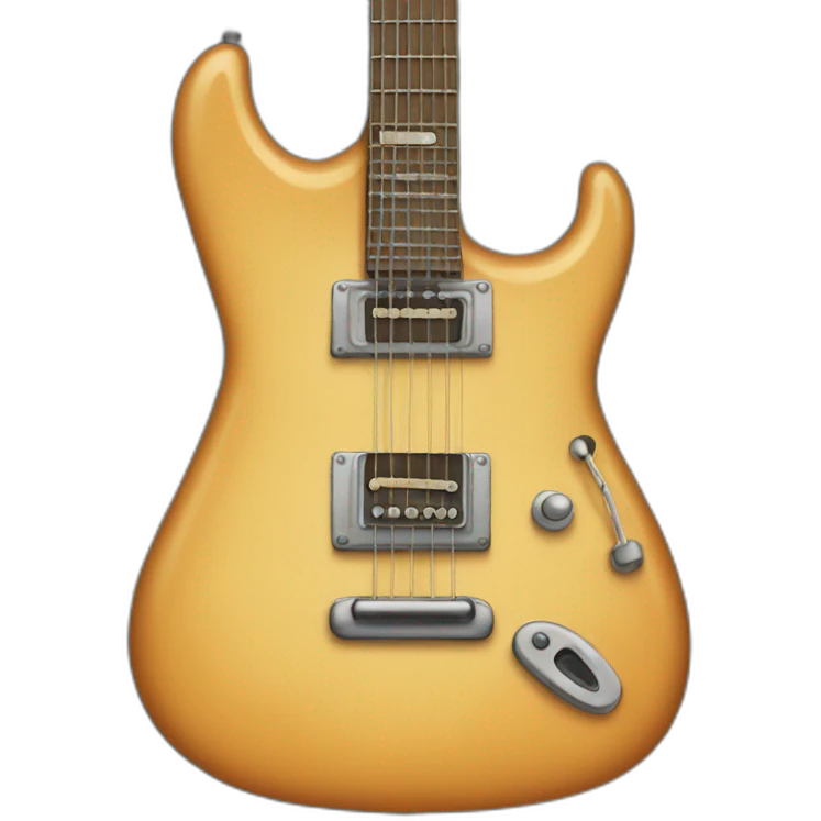Guitar emoji