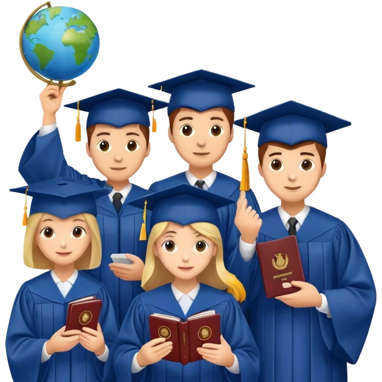 🎓 Finishing school and deciding which country to study in? 🌍 emoji
