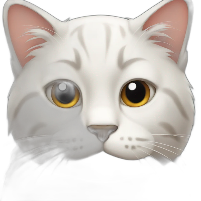 Stressed out cat emoji