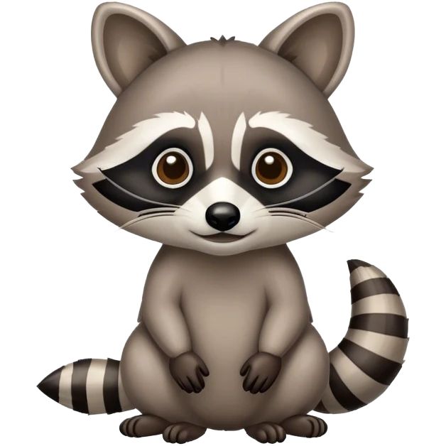 Raccoon emoji