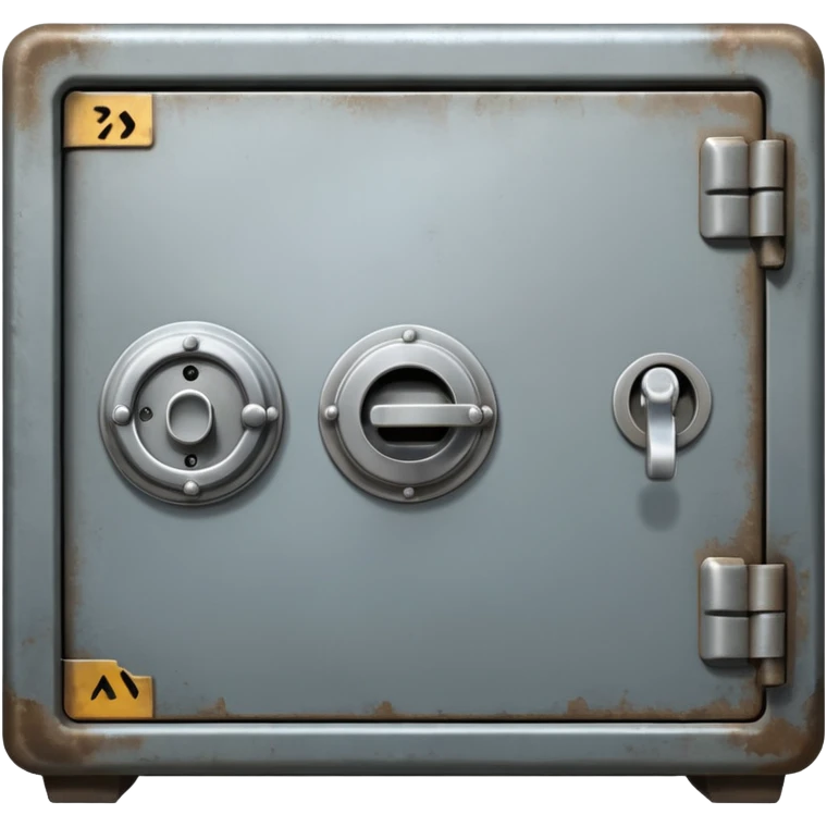 safe that is open without money in it emoji