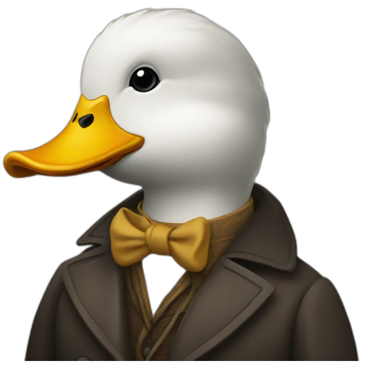 sherlock holmes duck emoji