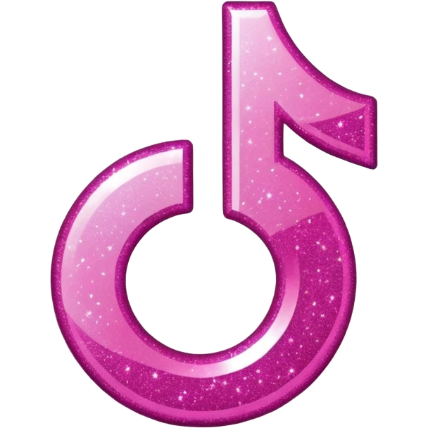 glitter pink symbol TikTok emoji