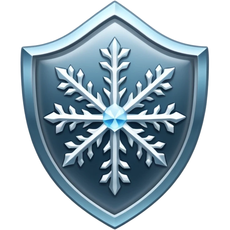 frosted shield emoji