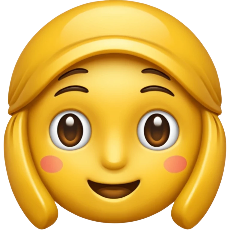 шкатулка маленькая золотая круглая  emoji