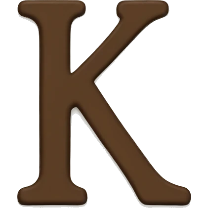 Letter K emoji