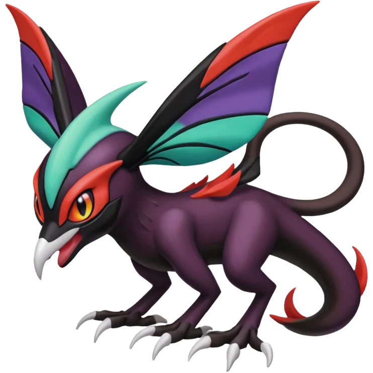 Meloetta-Darkrai-Noivern-Pokémon-Fakémon-creature emoji
