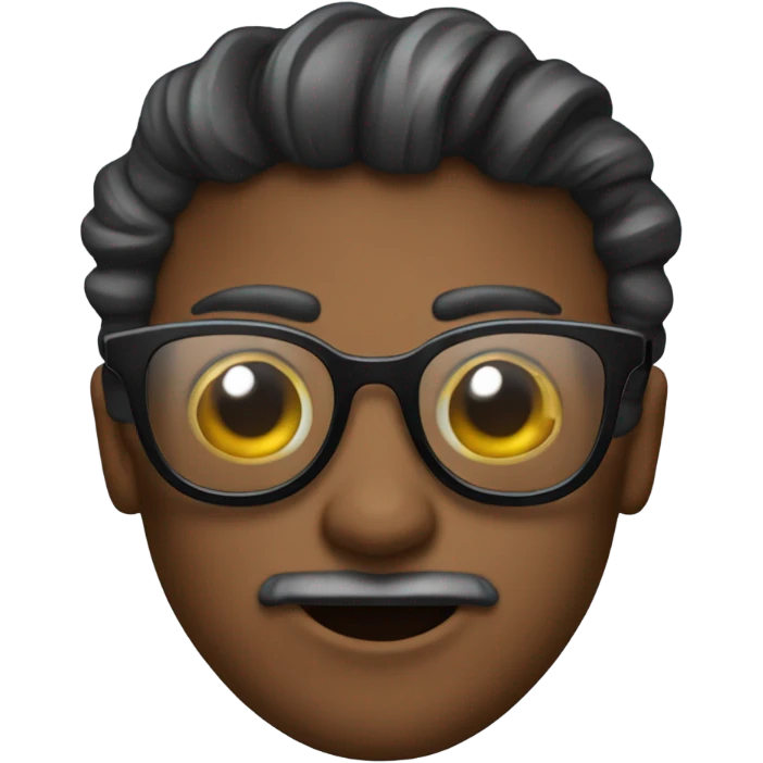 Caca con gafas de sol emoji