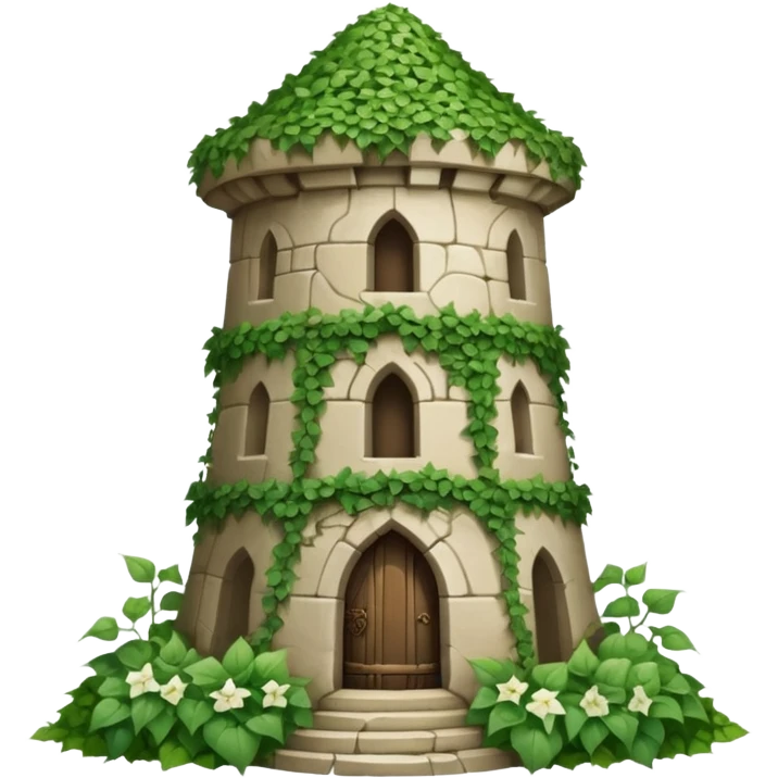 Elven tower, bindweed, ivy emoji