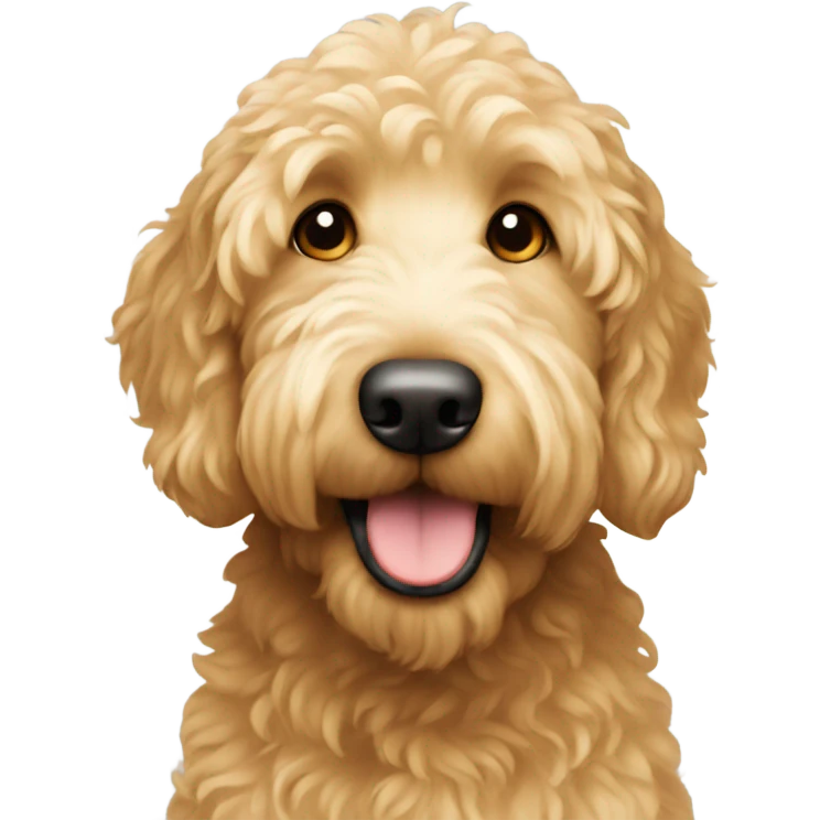 Golden doodle  emoji