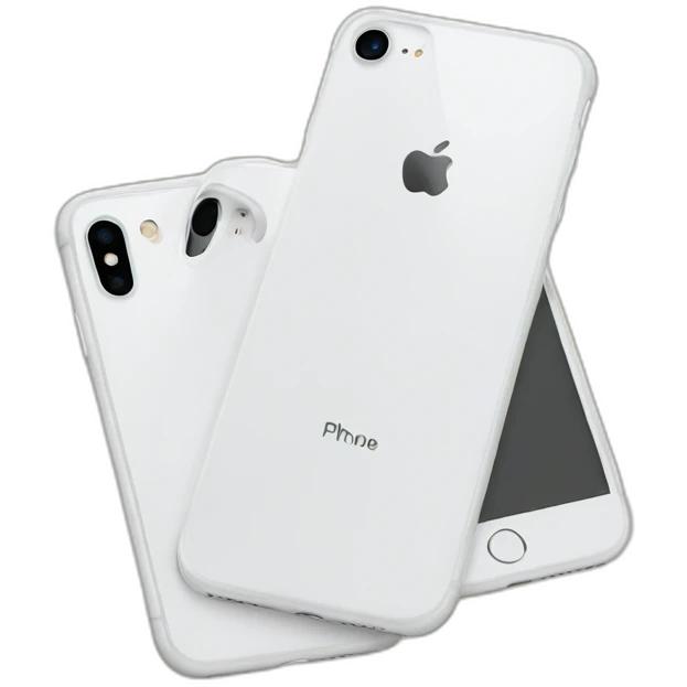 iPhone 8 white emoji