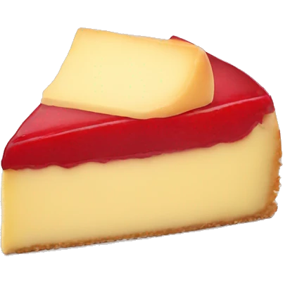 Cheese cake emoji
