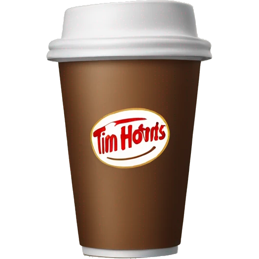 Tim Hortons coffee emoji