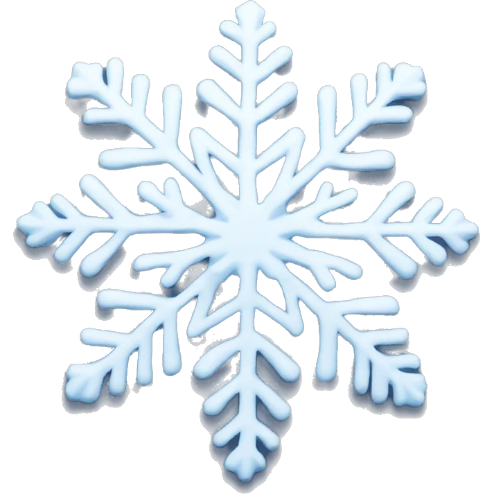 Snow flake  emoji